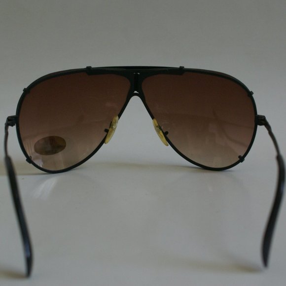 NWT TruVintage 90's semi-rimless Aviator pilot style w/"SPORTS" logo Sunglasses - Picture 2 of 10